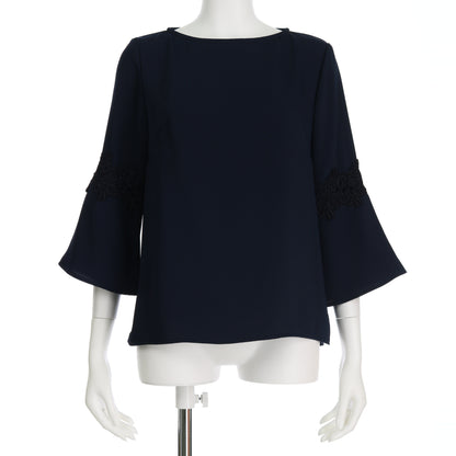 袖レースブラウス