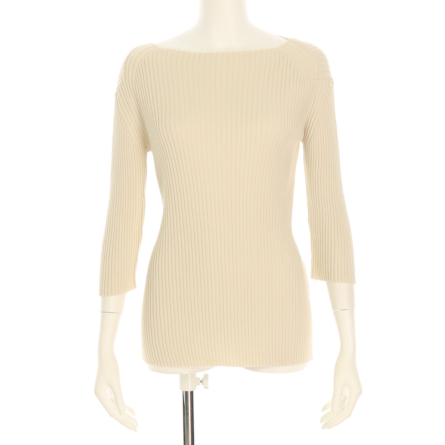 きれいめリブニットプルオーバー