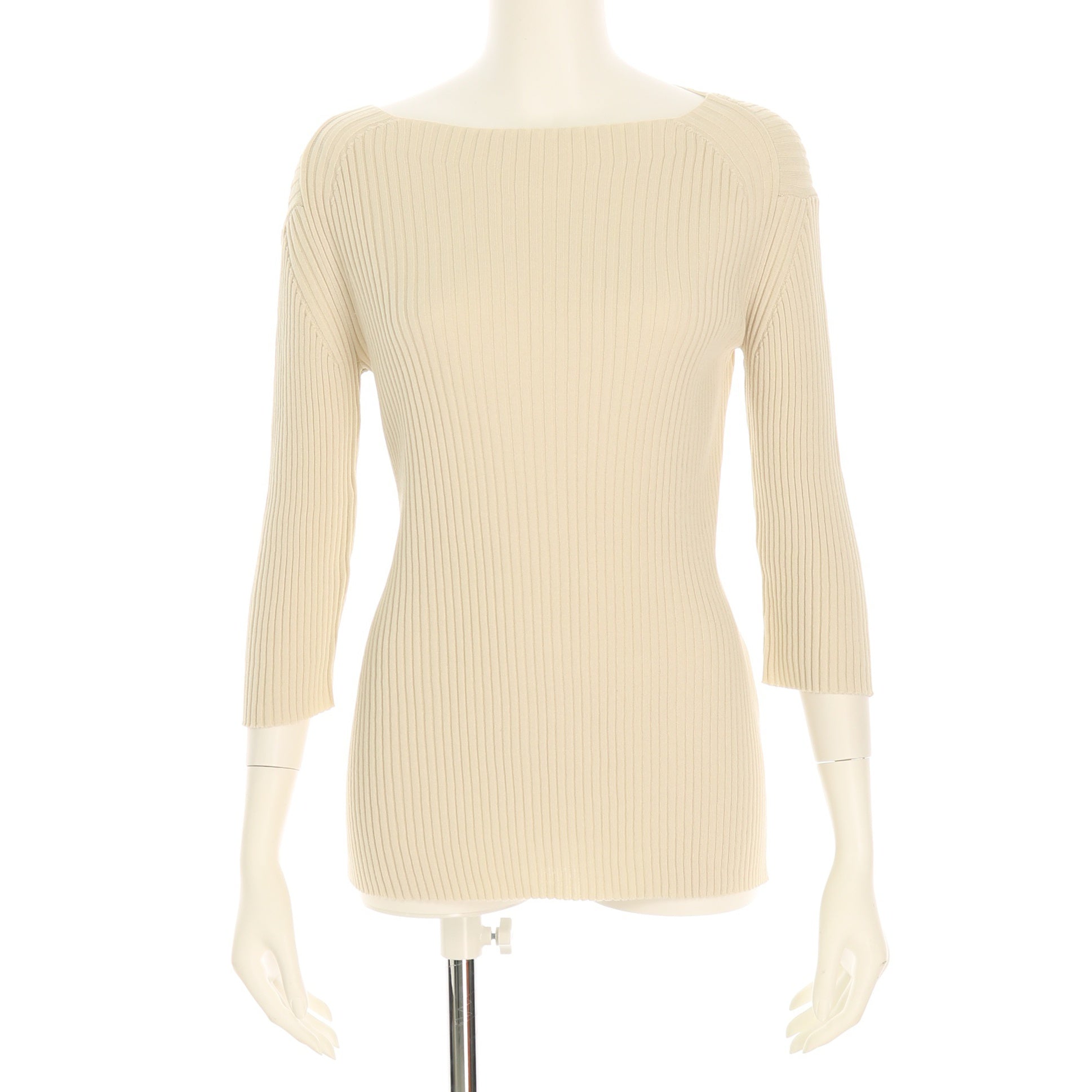 きれいめリブニットプルオーバー