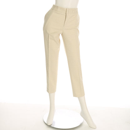 ストレッチジャガードテーパードパンツ