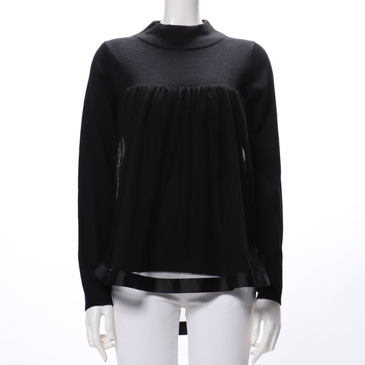 チュールドッキングニット