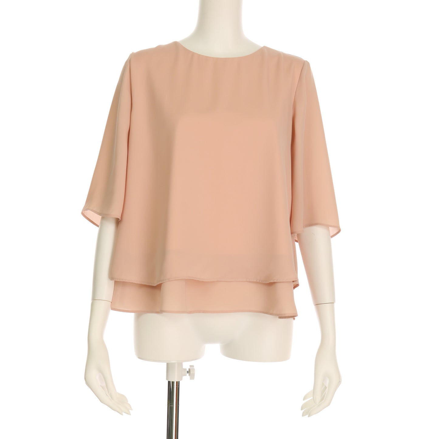 レイヤードデザインブラウス