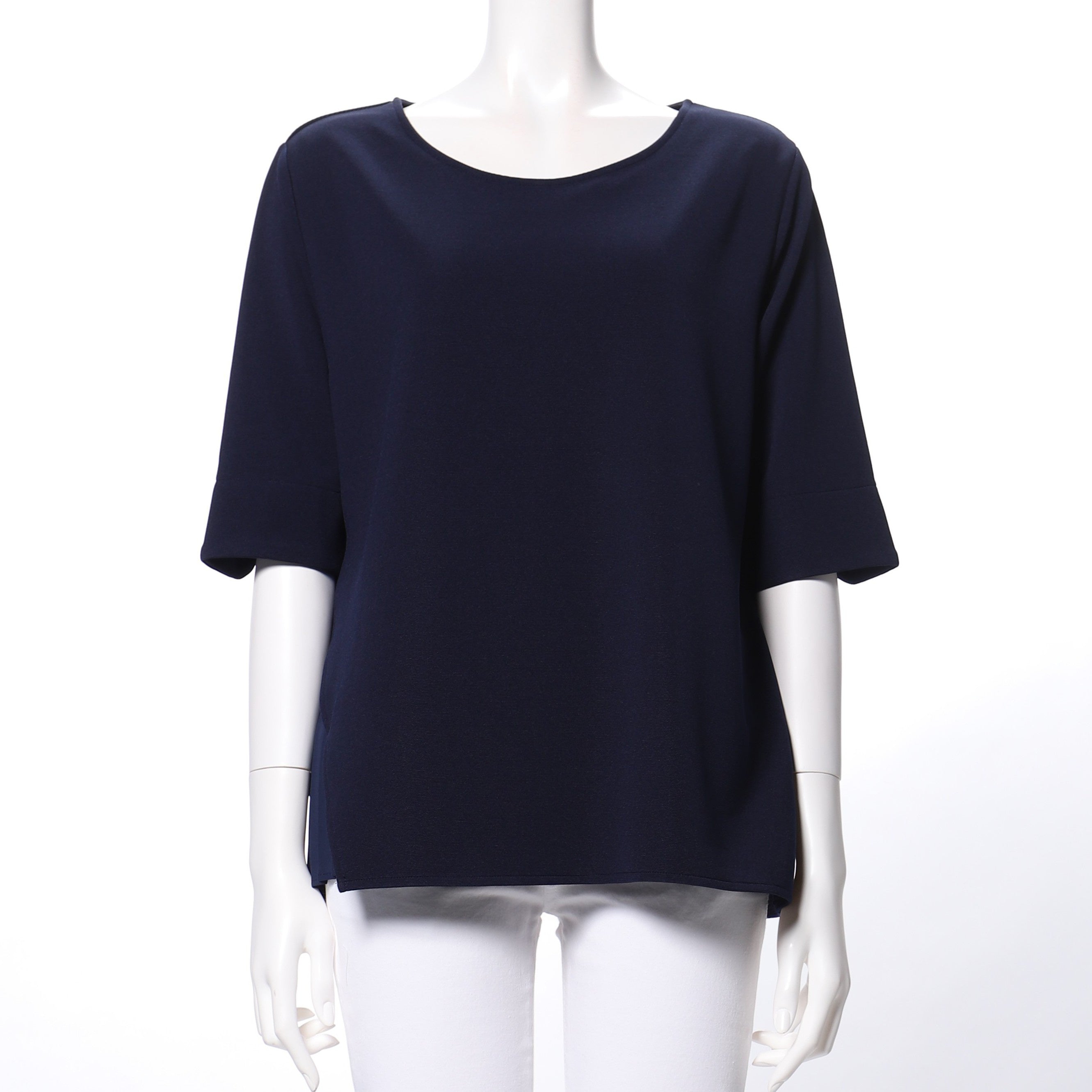 サイドプリーツブラウス