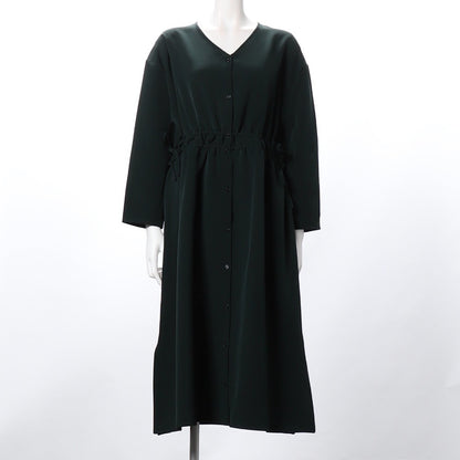 サイドリボンドロストデザインワンピース