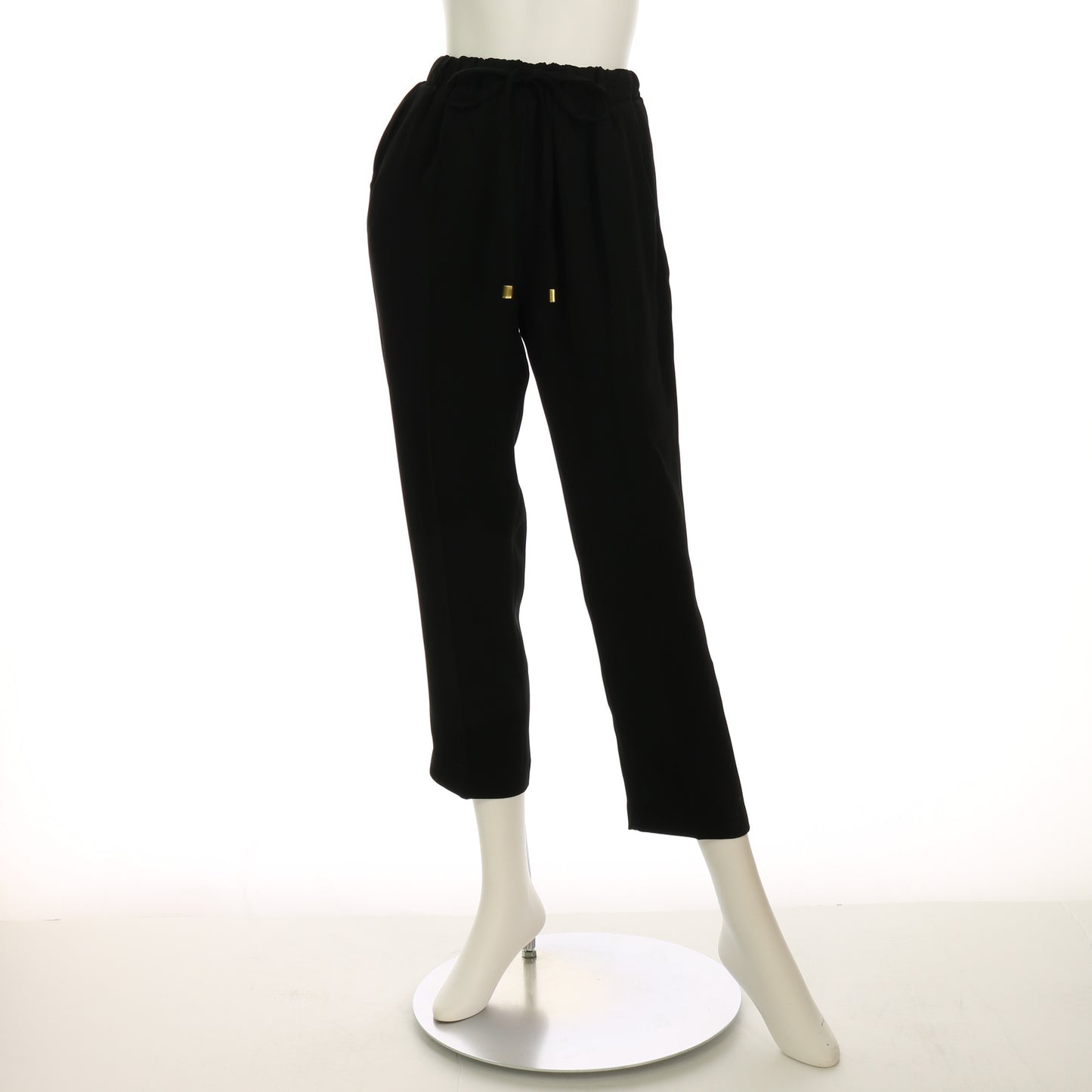 ウエストゴムポケット付きドロストパンツ