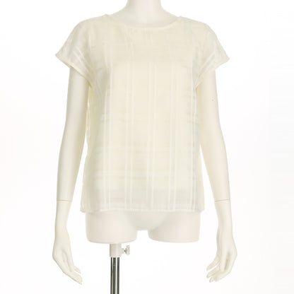 オパールチェックブラウス