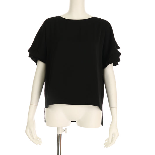 ティアードスリーブフリルブラウス