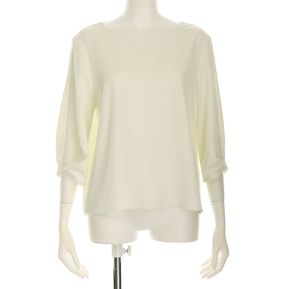 バックリボンブラウス