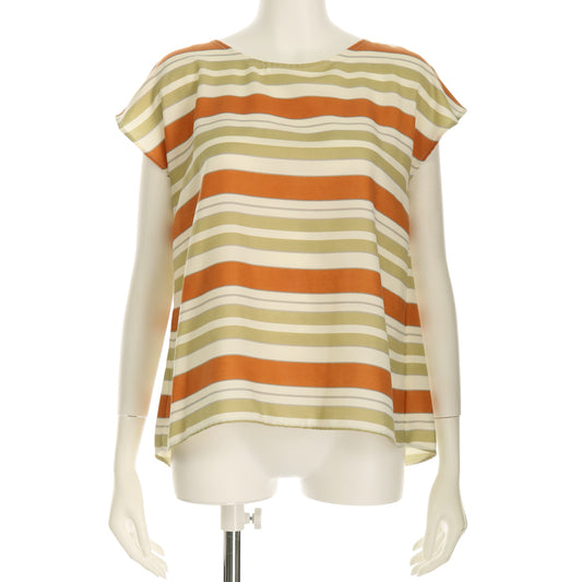 カラーボーダーブラウス