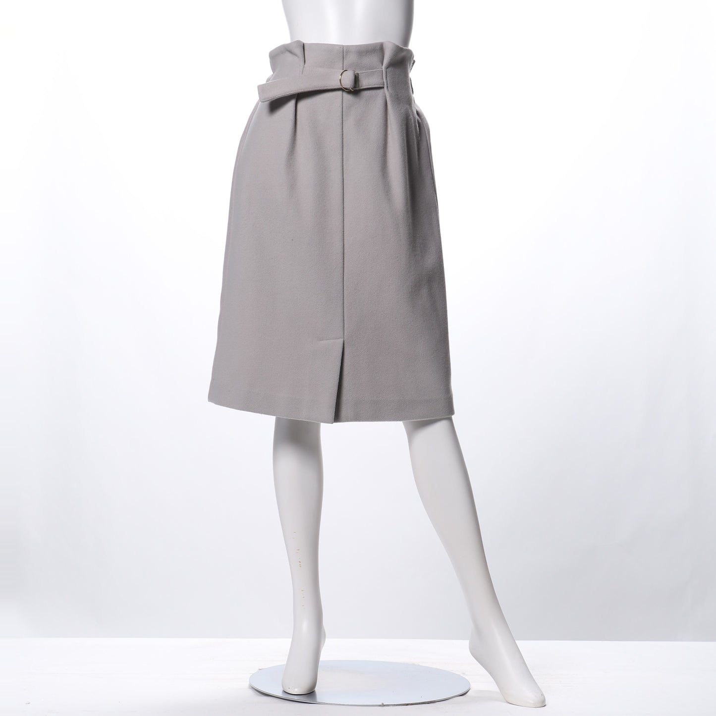 ストレッチライトウールタックタイトスカート