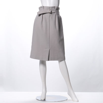 ストレッチライトウールタックタイトスカート
