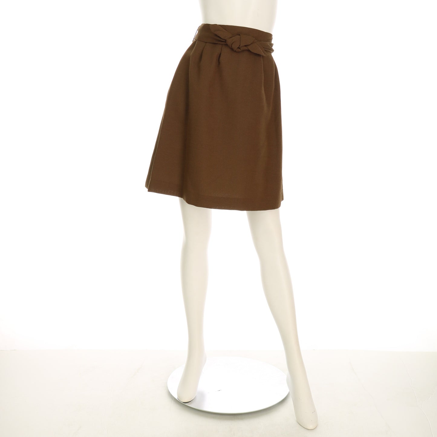 結びデザインベルト台形スカート