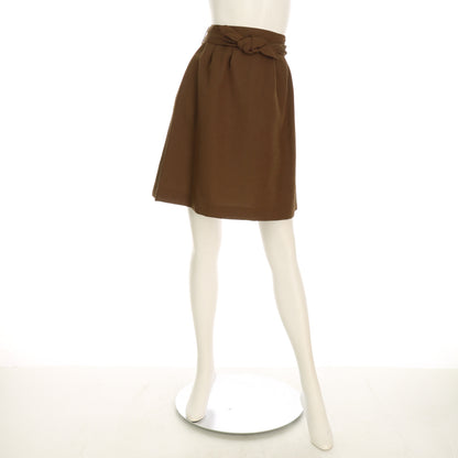 結びデザインベルト台形スカート
