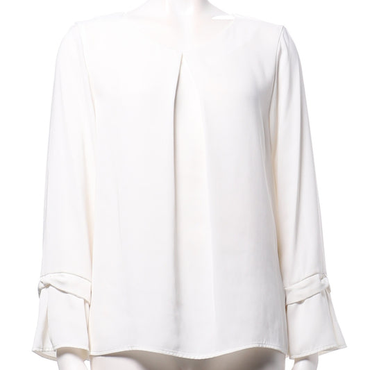 袖リボンブラウス