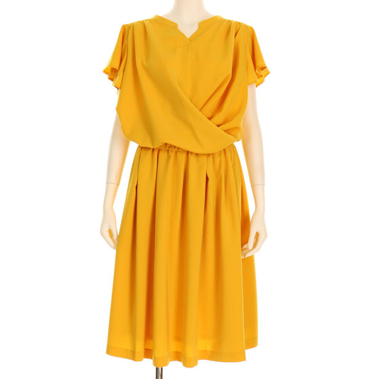 カシュクールデザインエレガントワンピース