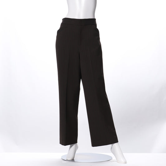 クラシックストライプストレートパンツ