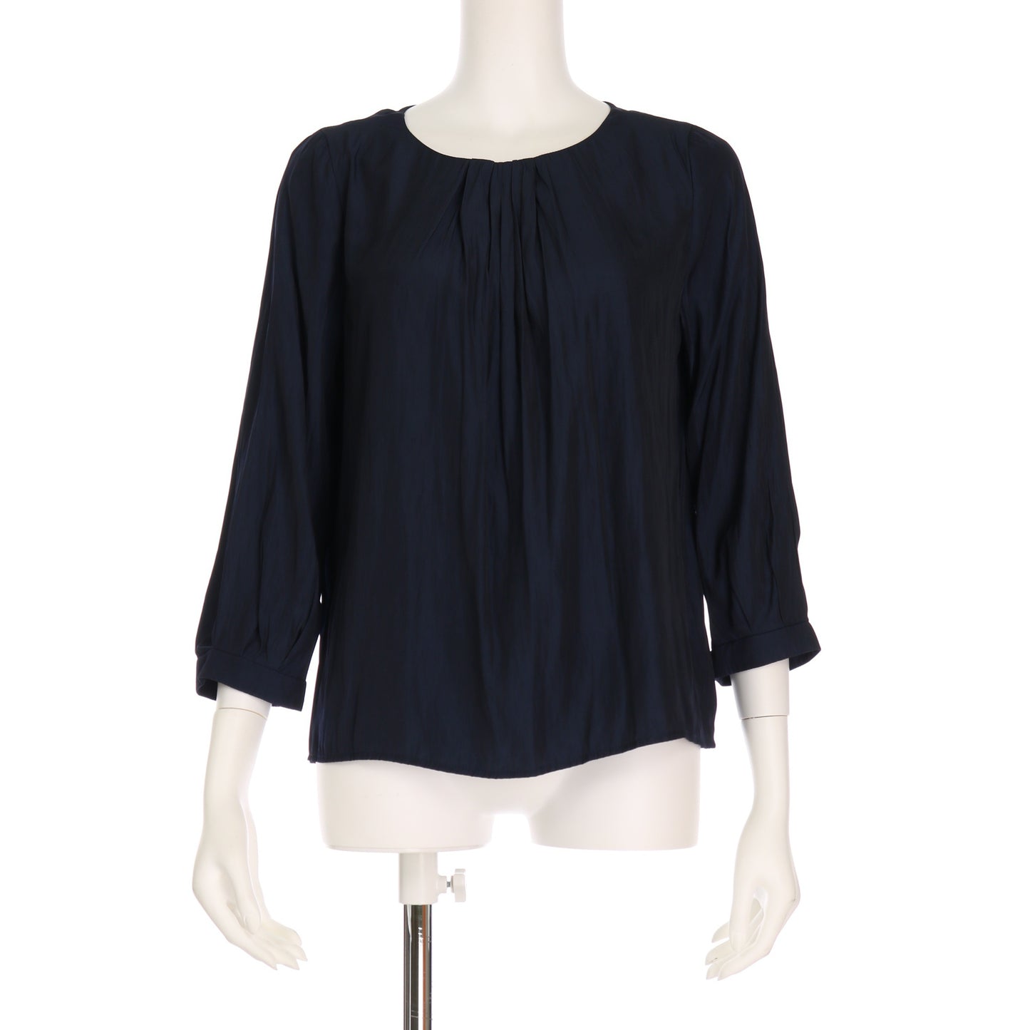 ギャザードネックブラウス