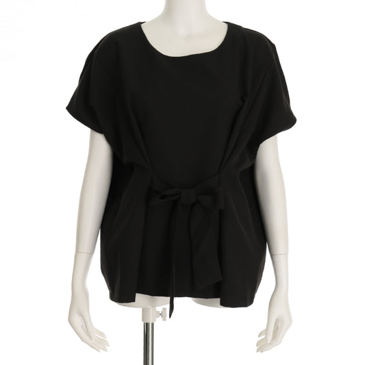 フロントリボンブラウス