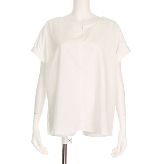 レース肩透けブラウス