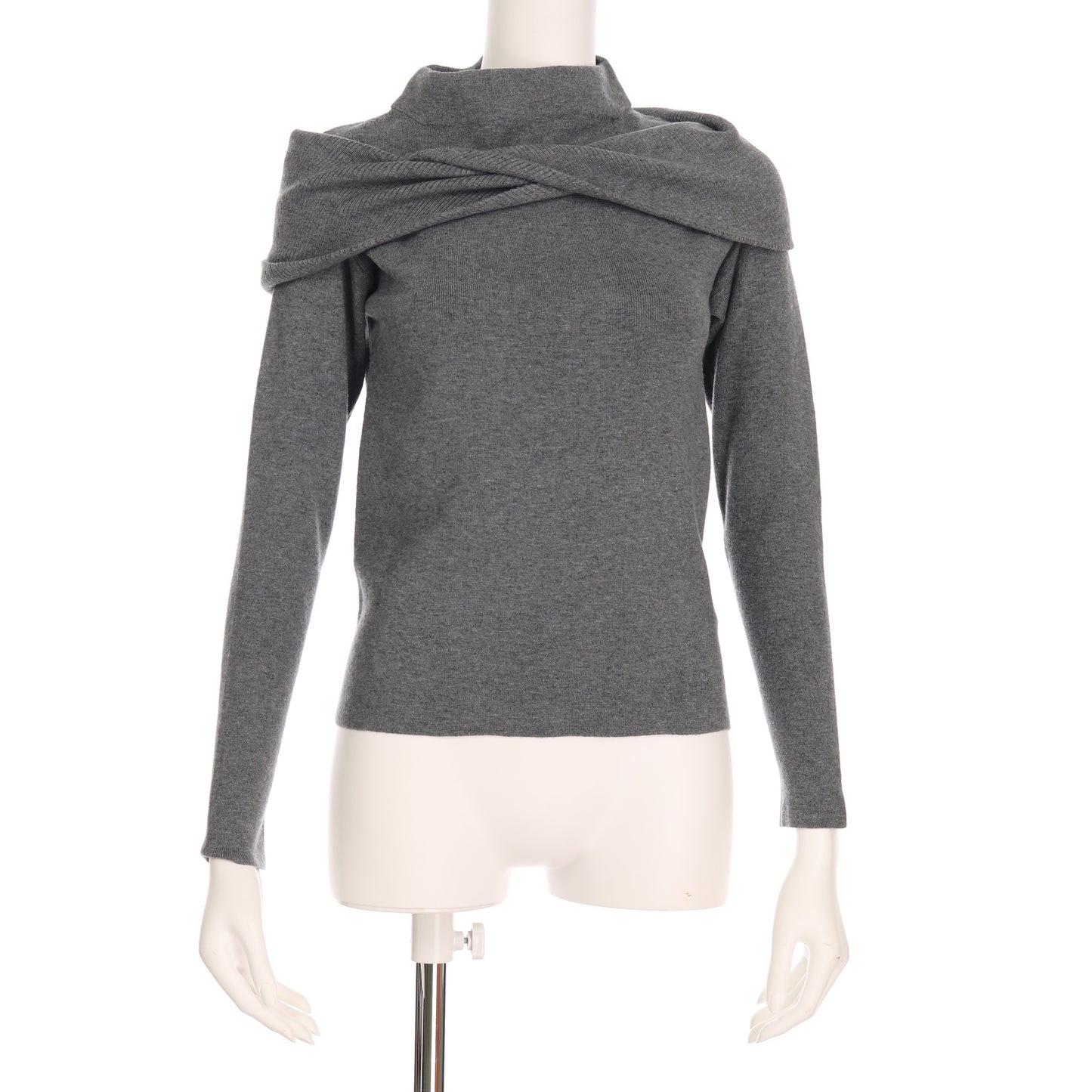 ツイストディテールニット