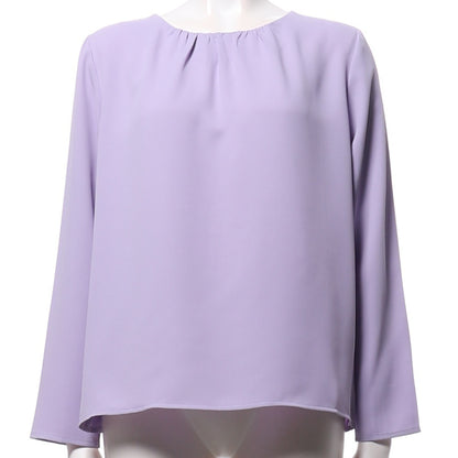 ギャザードネックブラウス