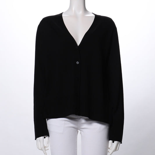 サイドスリットVネックカーディガン