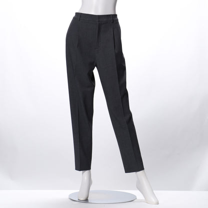 カルゼ後染めストレッチテーパードパンツ
