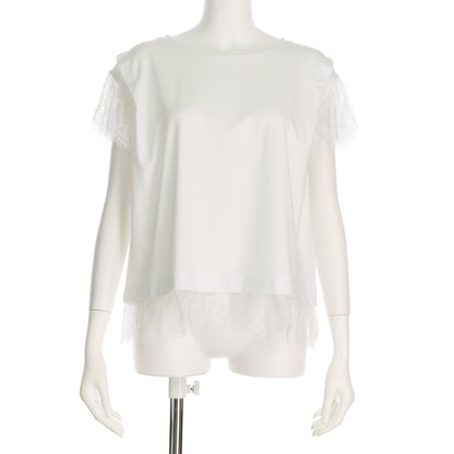 レース切り替えカットソー