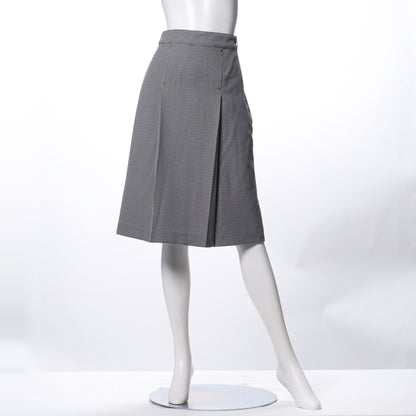 チェック柄ボックスプリーツスカート