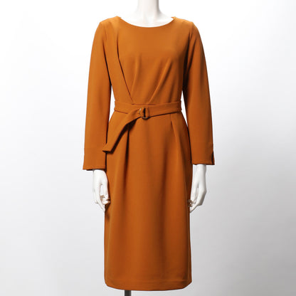 ハイストレッチアシンメトリータックワンピース