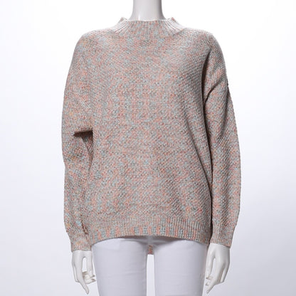 ドロップショルダーハイネックニット