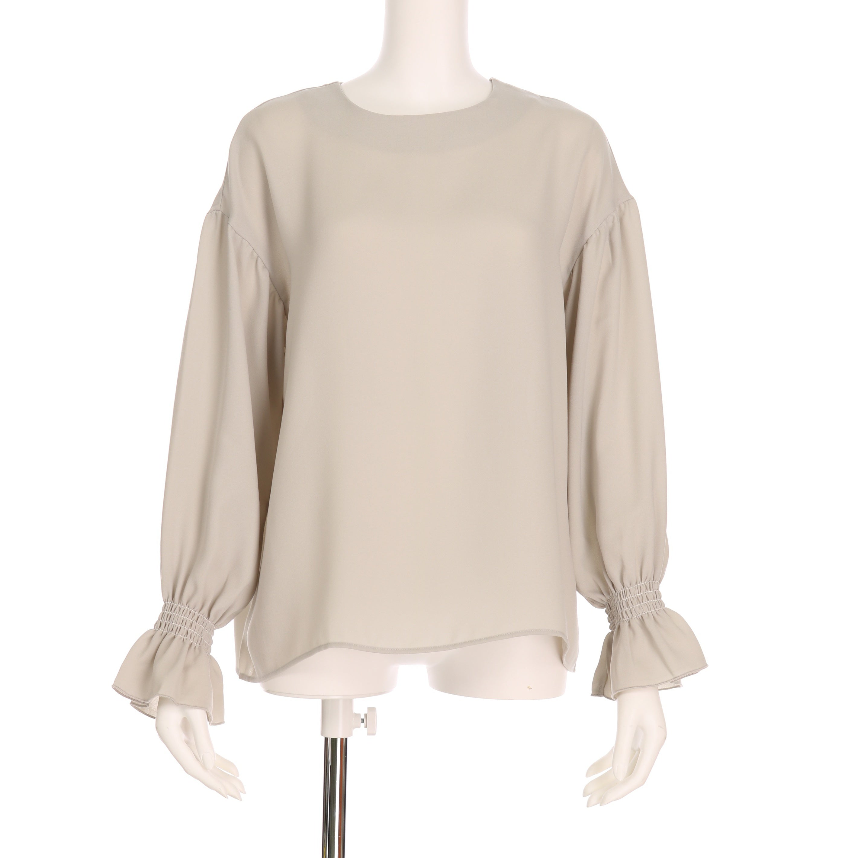 キャンディースリーブジョーゼットブラウス