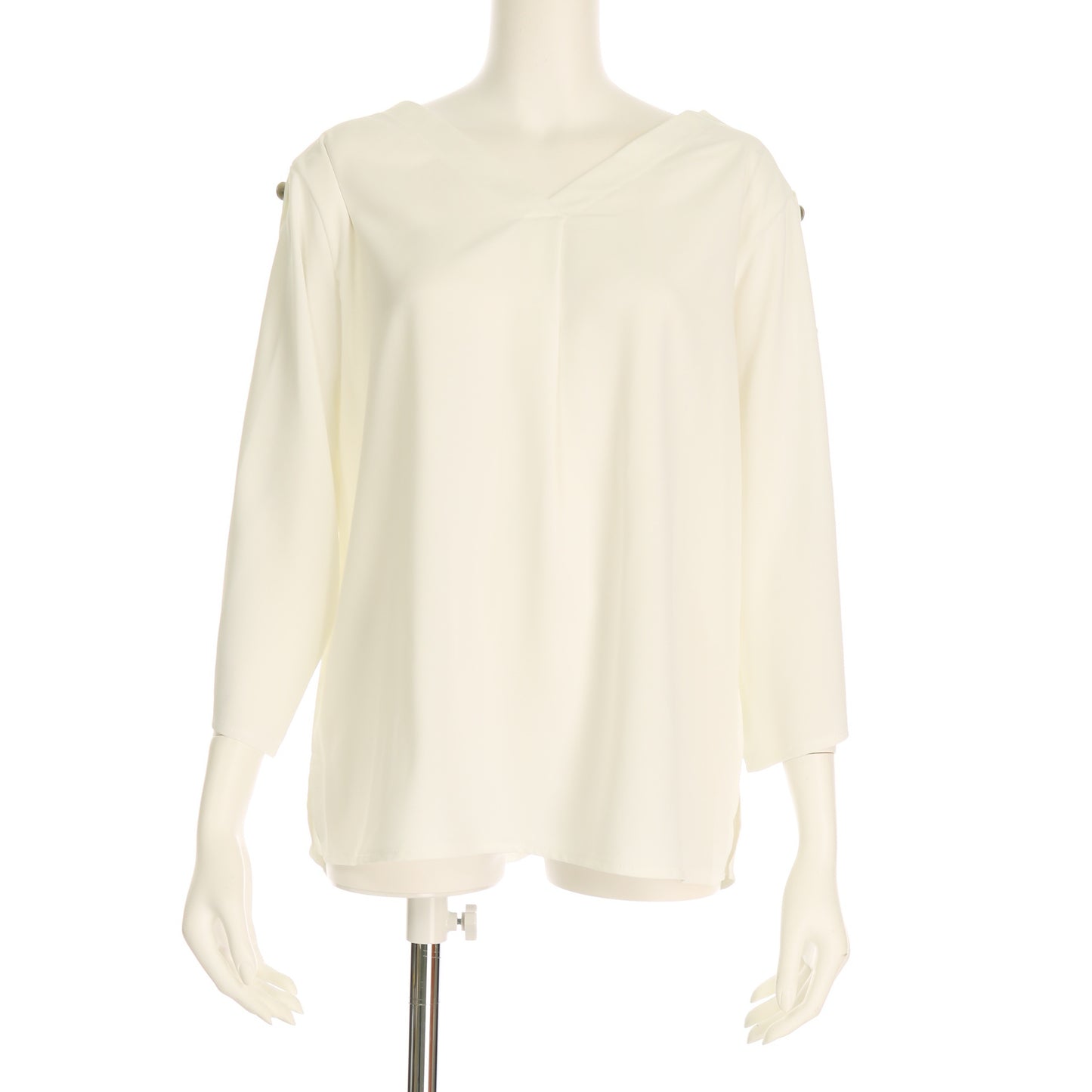 ヴィンテージボタンデザインブラウス