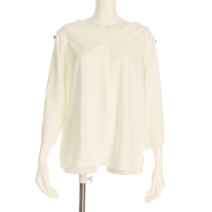 ヴィンテージボタンデザインブラウス