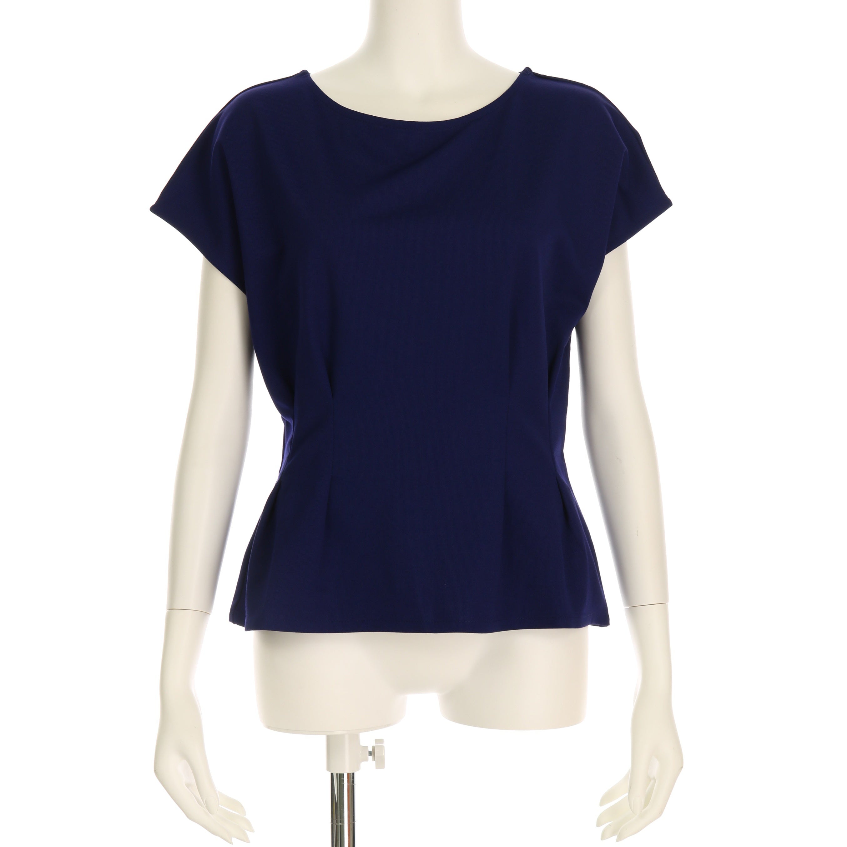 タックペプラムブラウス