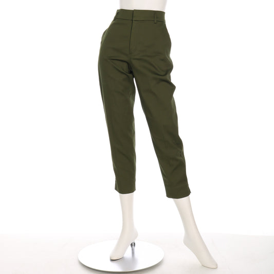 センタープレステーパードパンツ