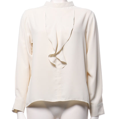 フロントフリルデザインブラウス