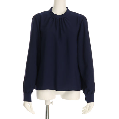 スタンドカラーブラウス