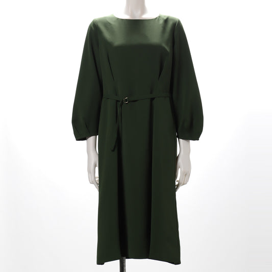 ベルトデザインアクセントワンピース