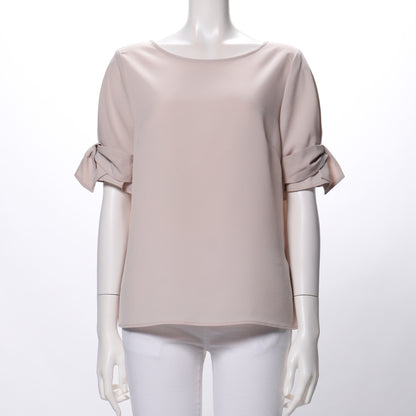 リボンデザインブラウス