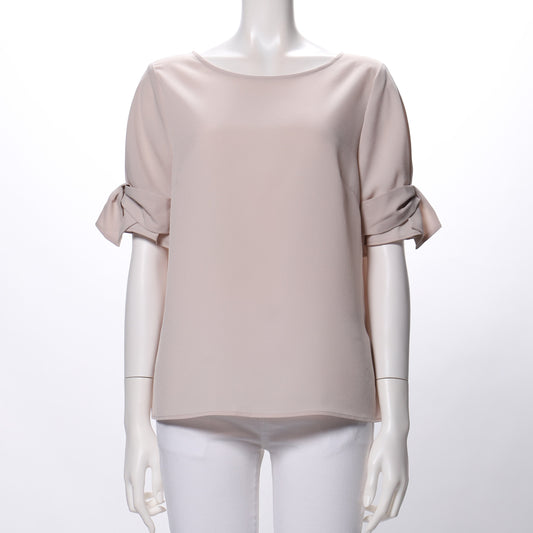 リボンデザインブラウス