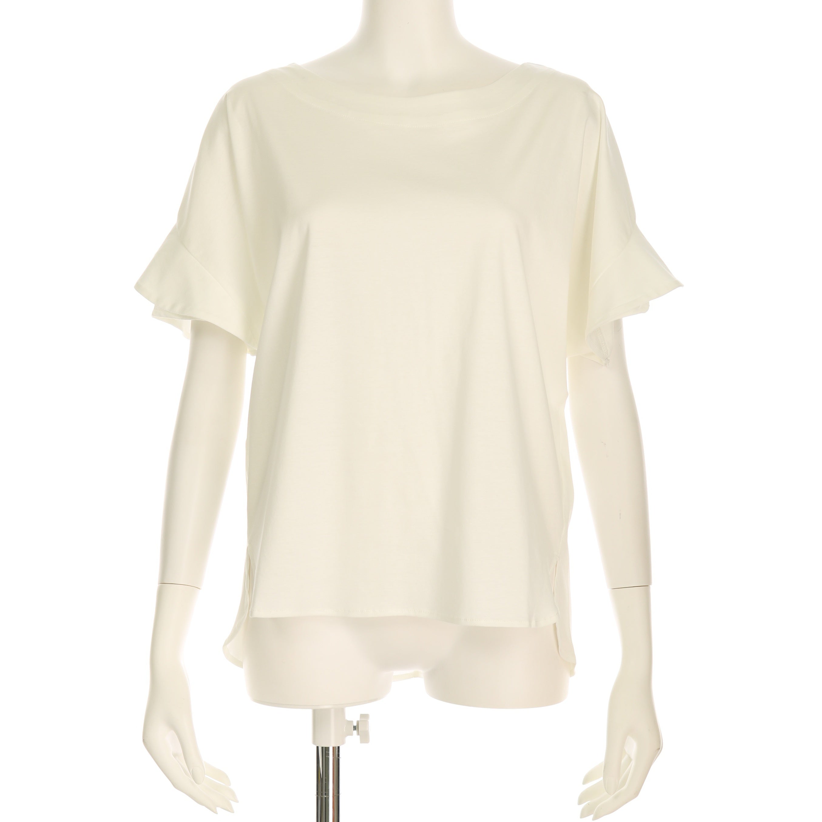 バックベルトデザインプルオーバー