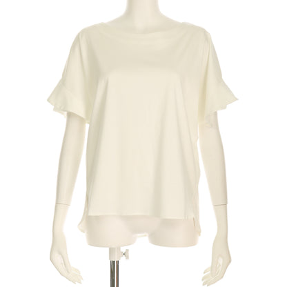 バックベルトデザインプルオーバー