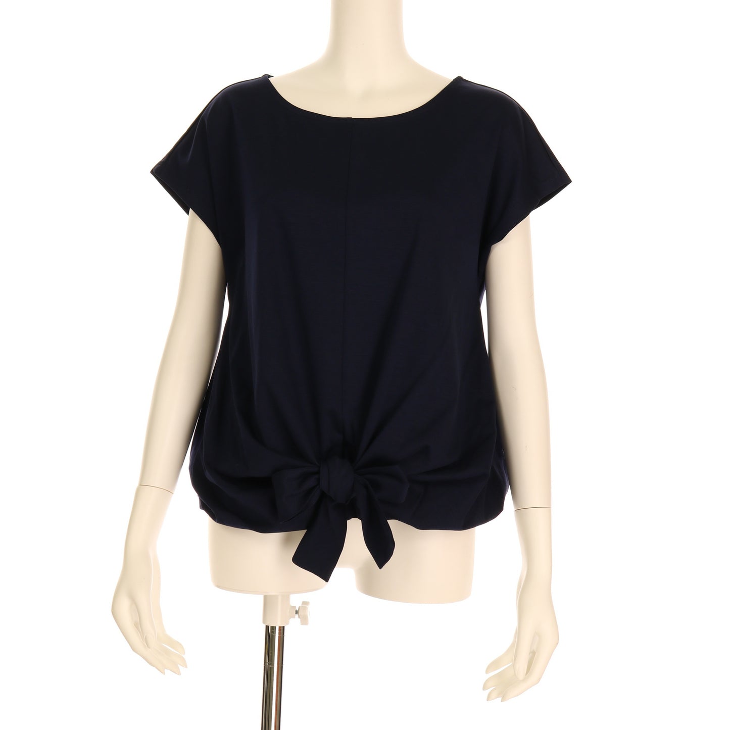 裾前結びデザインカットソー