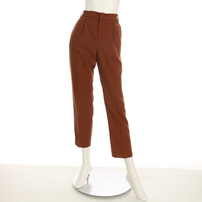 後ろゴムテーパードパンツ