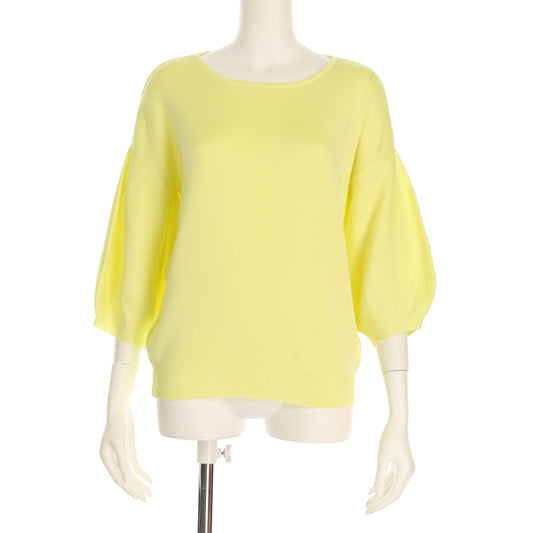 バルーンスリーブニットプルオーバー