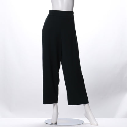 バックシャーリングデザインストレートパンツ