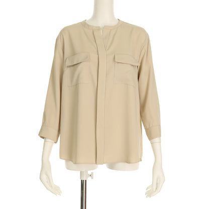 ポケットデザインブラウス