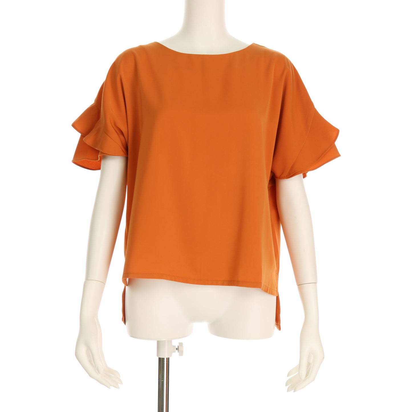 ティアードスリーブフリルブラウス