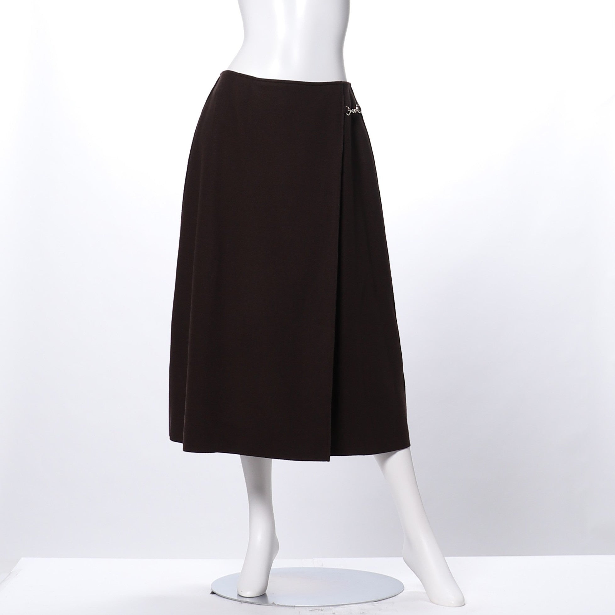 ライトジャージーメルトンラップ風スカート